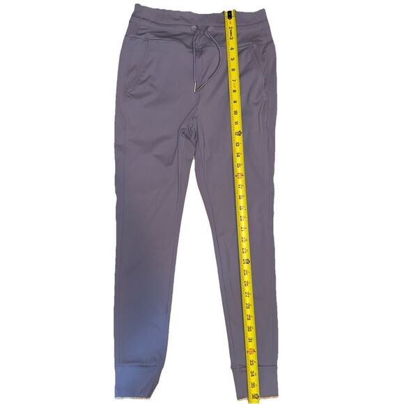 Halara Airy Softlyzero High Waist Drawstring Pocket BlueGray JoggersPants S Pet - Picture 13 of 16